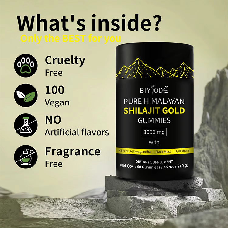 Pure Himalayan Shilajit Gummies